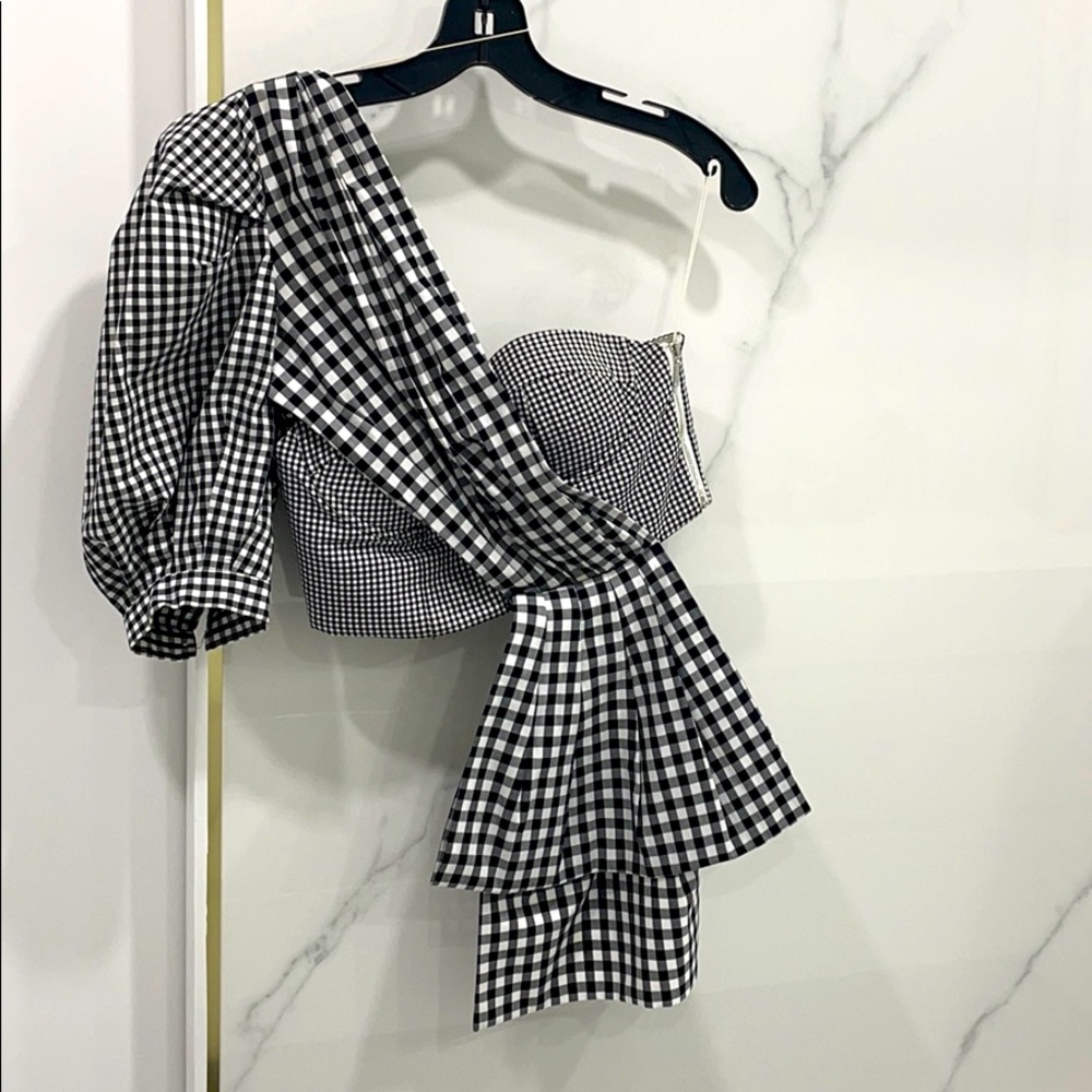 Acler one shoulder top